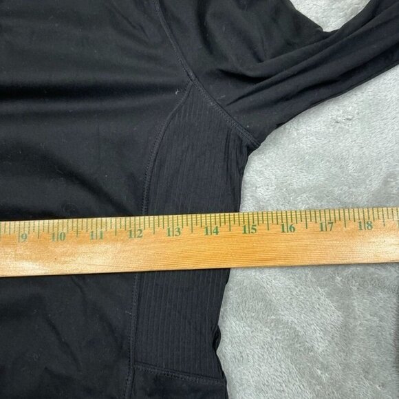 Spyder Active Womens Black Long Sleeve Top S Nylon Spandex 6697 - Picture 3 of 7